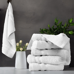 Serviette de bain brodée personnalisée 70x140 haute qualité 100% coton couleur unie durable pour la maison hôtel utilisation logo personnalisé imprimé - Product Image 3