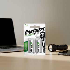 Câble de batterie rechargeable POWER PLUS 2500mAh pour lampe torche (2 pièces) - Batteries numériques - Product Image 3