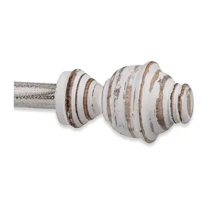 Accesorios de cortina para acabado de madera, varillas de cortina redondas, fabricante de varillas de madera, superventas de Amazon - Product Image 1
