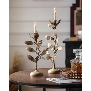 Bougeoir fait main en aluminium de luxe pour Noël et Pâques Décoration de la maison avec logo personnalisé Couleur - Product Image 2