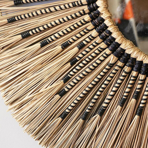 Diseño único Seagrass Espejo Decoración Espejo Colgantes de pared Decoración para el hogar Espejos de pared Decoración para el hogar Moderno Hecho en Vietnam - Product Image 3