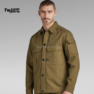 Best-in-Class hommes coton chemise décontractée en plein air mâle pêche chemise à manches longues pour la randonnée escalade chasse robe formelle chemise - Product Image 3