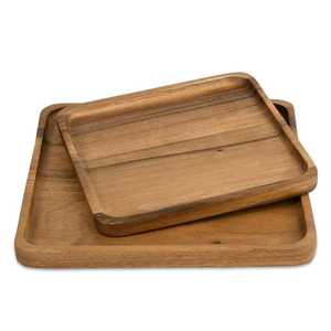 Bandeja de madera de mango exclusiva hecha a mano bandeja de madera multiusos para el hogar cocina Hotel restaurante servicio de comida - Product Image 1