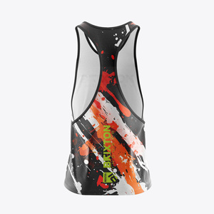 Men's Casual Cotton <b>Muscle</b> <b>Fit</b> Workout <b>Vest</b> Breathable Knitted Stringer Tank for Gym and Activewear Brands Custom OEM Design - Product Image 2