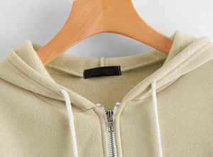 Ropa de moda de manga larga para mujer, Top corto, sudaderas con capucha, uso al aire libre, nueva tendencia, Top corto holgado, Sudadera con capucha para mujer - Product Image 3