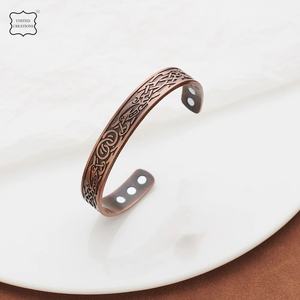 Pulsera de cobre Pulsera de terapia magnética de energía Pulsera de terapia magnética de cobre de moda - Product Image 2