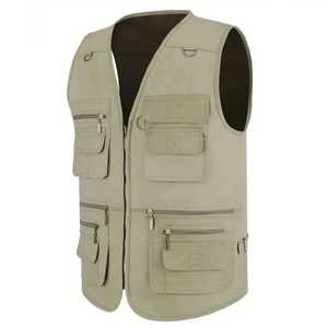 Chaleco táctico de invierno para hombre 2025, malla transpirable, botón de secado rápido, senderismo, pesca, fotografía, estilo, cremallera de carga, impermeable - Product Image 3