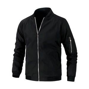 OEM más vendidos al por mayor personalizado bordado chaqueta de cuero Bomber Letterman College chaquetas de baloncesto - Product Image 1