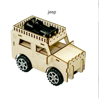 Ensemble éducatif d'expérimentation scientifique, technologie pour enfants, petit artisanat, inventions de physique, matériaux d'assemblage de bricolage, sans batterie