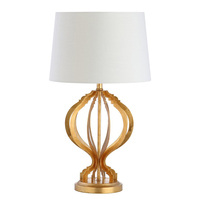 Nouveau Style De Luxe Moderne Abat-Jour Lampe De Bureau Maison Décoratif Veilleuse Lampe De Table De Chevet de l'Inde