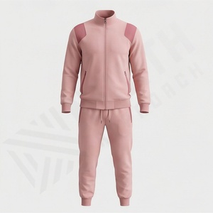 Chándal Deportivo Sólido de Invierno para Hombre con Pantalones Ajustados, Cintura con Cordón Ajustable, 100% Algodón para Entrenamiento Deportivo, Viajes y Gimnasio - Product Image 1