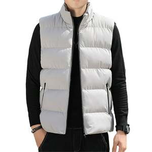 Chaleco clásico de moda para hombres, vestido informal Formal, chalecos acolchados personalizados de invierno cómodos, chaleco de plumón para hombres - Product Image 5