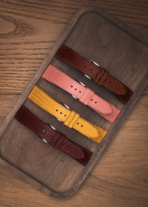 สายนาฬิกาหนังแท้ลายกิ้งก่า,สายนาฬิกาหนังสำหรับเปลี่ยนสายรัดข้อมือผลิตในเวียดนาม - Product Image 4