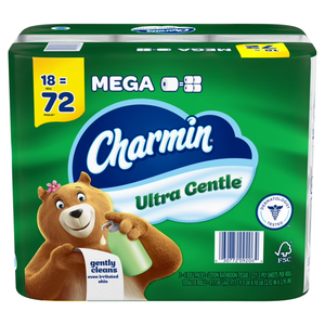 CharminUltra Gentle Toilet Paper, 18 Mega Rolls, 231 <b>Sheets</b> Per Roll - Product Image 6