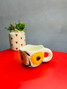 Tazas de cerámica modernas hechas a mano, tazas apilables de cerámica para tazas, taza de café de diseño personalizado para uso en la oficina o el hogar - Product Image 2