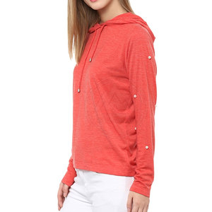 Femmes surdimensionné Harajuku coréen sweat couleur unie à manches longues à capuche avec poche zippée décontracté haut Streetwear automne hiver - Product Image 3