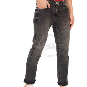 Marque privée à vendre Pantalon en jean délavé à l'acide avec poches pour hommes de couleur personnalisée - Product Image 6