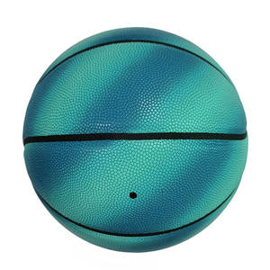 Ballon de basket-ball en cuir PU imprimé de fabrication personnalisée à la mode avec son propre ballon de basket-ball - Product Image 4