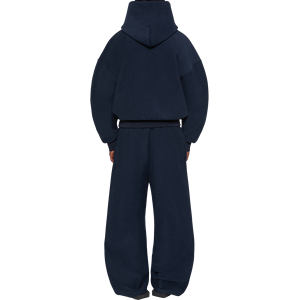 Ensemble sweat-shirt et pantalon de survêtement en molleton de coton personnalisé de style streetwear pour hommes - Product Image 2