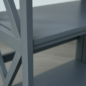 Librería de 3 Estantes, Color Gris Acero - Product Image 6