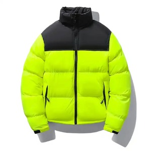 Offre Spéciale surdimensionné grande taille bouffée d'hiver épais chaud hommes Logo personnalisé bulle vêtements hommes veste bouffante - Product Image 4