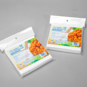 Krclean Feuilles carrées super absorbantes réutilisables biodégradables écologiques en papier absorbant l'huile pour la cuisine pour l'élimination de l'huile - Product Image 1