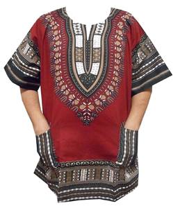 Camisa Dashiki de Algodón Súper Exclusiva 2023 con Diseño Personalizado Estampado Completo, Nueva, Moderna, Genial y de Alta Costura - Product Image 2