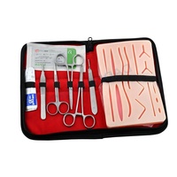 Nouveau Kit de pratique de coussinet de Suture chirurgicale coussinet de Suture de peau/Kit de Suture de Module de pratique pour les étudiants en médecine vétérinaire formation coussinet de peau