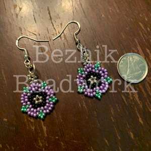 Boho ต่างหูลูกปัดด้วยการออกแบบสีฟ้าครามแอนดี้ cascading Fringe, เครื่องประดับของขวัญที่ไม่ซ้ำกัน - Product Image 3