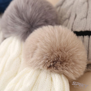 Gorro cálido de moda, gorro de calavera de punto elástico suave para hombres y mujeres, viajes al aire libre, temporada de nieve - Product Image 5