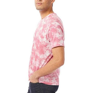 T-shirt surdimensionné à col rond pour homme, tie-dye personnalisé, 210 g, 100 % coton, respirant, streetwear, décontracté, t-shirt uni - Product Image 2