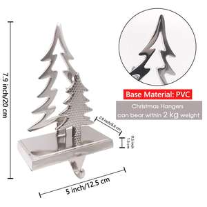 Custom Manufactured Reindeer Metal <b>Stocking</b> <b>Hanger</b> Decorative <b>Christmas</b> Tree Holder <b>for</b> Mantel Fireplace - Product Image 4