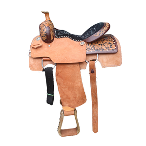 Selle de cheval western en cuir marron pour l'équitation sur sentier, selles de dressage pour chevaux, selles de sentier en cuir 2026, vente chaude - Product Image 6