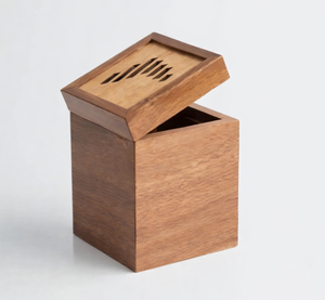 Brûleur d'encens élégant et écologique en bois d'acacia arabe pour rituels religieux Bakhoor, aromathérapie, parfum d'intérieur toutes saisons - Product Image 2