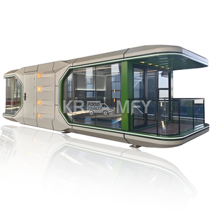 Capsules futuristes 2025, maisons conteneurs insonorisées de qualité supérieure, logements, hébergements, capsule spatiale pour maison mobile - Product Image 3