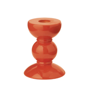 Bougeoir en forme de bobine laqué en gros du Vietnam, bougeoir conique, centre de table, table à manger, mariage, fête - Product Image 1