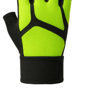 ถุงมือออกกำลังกายแบบนีโอพรีนครึ่งนิ้วพร้อมที่รัดข้อมือสำหรับการฝึกเพาะกาย ถุงมือยกน้ำหนักแบบนีโอพรีนสำหรับทุกเพศ (1 คู่) - Product Image 6