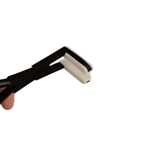 Pince à cheveux en acier inoxydable de qualité supérieure pour extensions de cheveux, pince à cheveux noire personnalisée pour extensions de cheveux - Product Image 6