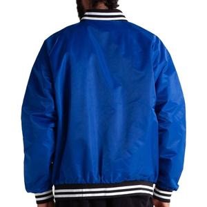 แจ็คเก็ตแวนิลสไตล์ลำลองสำหรับผู้ชาย ลายสตรีทแวร์เท่ๆ พร้อมโลโก้ด้านหน้า ระบายอากาศได้ดี เหมาะสำหรับฤดูหนาว - Product Image 3