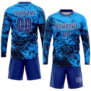 เสื้อเจอร์ซีย์ผ้าขนแกะโพลีเอสเตอร์100% น้ำหนักเบาทนทานสำหรับฟุตบอลฟุตบอล - Product Image 4