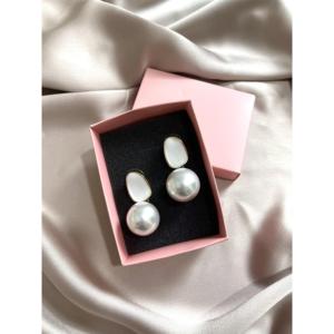 Orecchini di perle bianche - Product Image 1