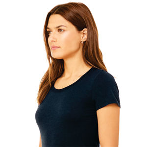 เสื้อยืดผ้าฝ้ายแนวสตรีทสำหรับผู้หญิงใส่ได้ทั้งชายและหญิงทรงหลวมระบายอากาศได้ดีผ้าถักแฟชั่นฤดูร้อนโลโก้ได้ตามต้องการ - Product Image 5