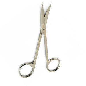 Tijera quirúrgica de alta calidad, hoja afilada curvada, acabado Dall, sala de operaciones de acero inoxidable, tijera médica - Product Image 5