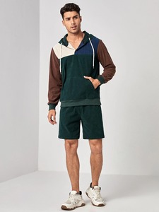 เสื้อกันหนาวมีฮู้ดผ้าฟลีซหนาสำหรับผู้ชายเสื้อกันหนาวแบบสวมหัวมีฮู้ดสำหรับฤดูหนาว - Product Image 6