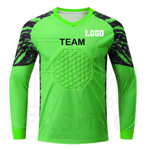 Uniforme de Entrenamiento de Portero Profesional de Nuevo Estilo, Diseño Personalizado, Mangas Largas, para Calentamiento y Tiro, Impreso, Resistente al Agua - Product Image 2