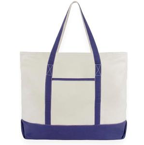 Sac de voyage pour les activités de plein air, pour les accessoires de sport, en coton biologique, grande capacité, grande taille, avec poignée, logo personnalisé - Product Image 1