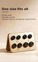 Bouchons d'oreilles Olyga EP108 CE pour dormir, réduction du bruit, pour dormeurs latéraux, avec bouchons d'oreilles en silicone réutilisables