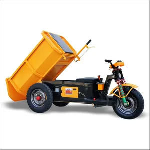 Triciclos Elétricos 3 Rodas Carga Elétrica Bicicleta Roda Barrow Heavy Duty Construção Carrinho Elétrico