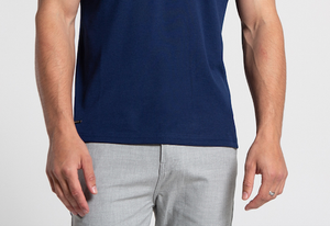 Top Seller 2023 venta al por mayor 100% algodón sólido Anti-Pilling hombres manga corta para Waffle Knit Shirt - Product Image 6