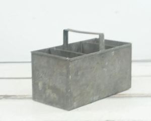 Estante de almacenamiento de tres compartimentos para cocina antiguo galvanizado grande de calidad Superior Ideal para organización de hoteles y restaurantes - Product Image 2